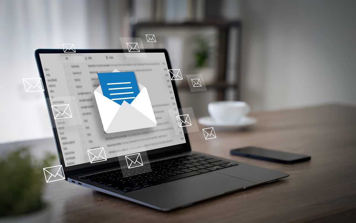 Mail communication email newsletter marketing